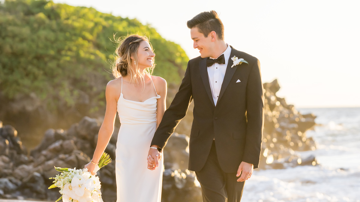 Simple Hawaii Wedding Love