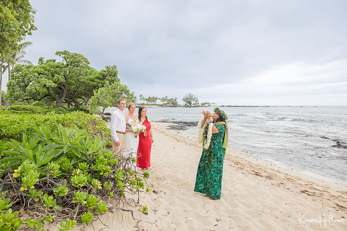 big island beach wedding
