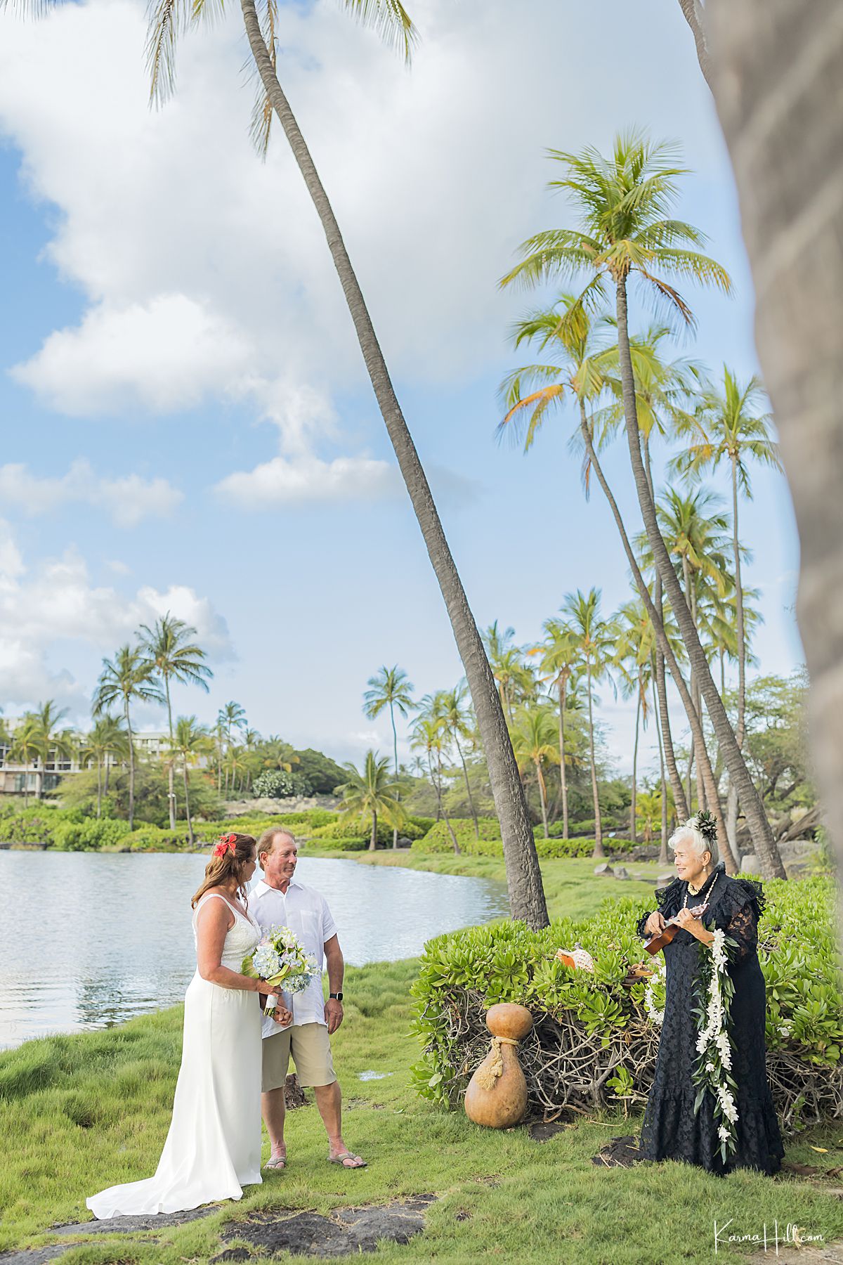 big island beach wedding 