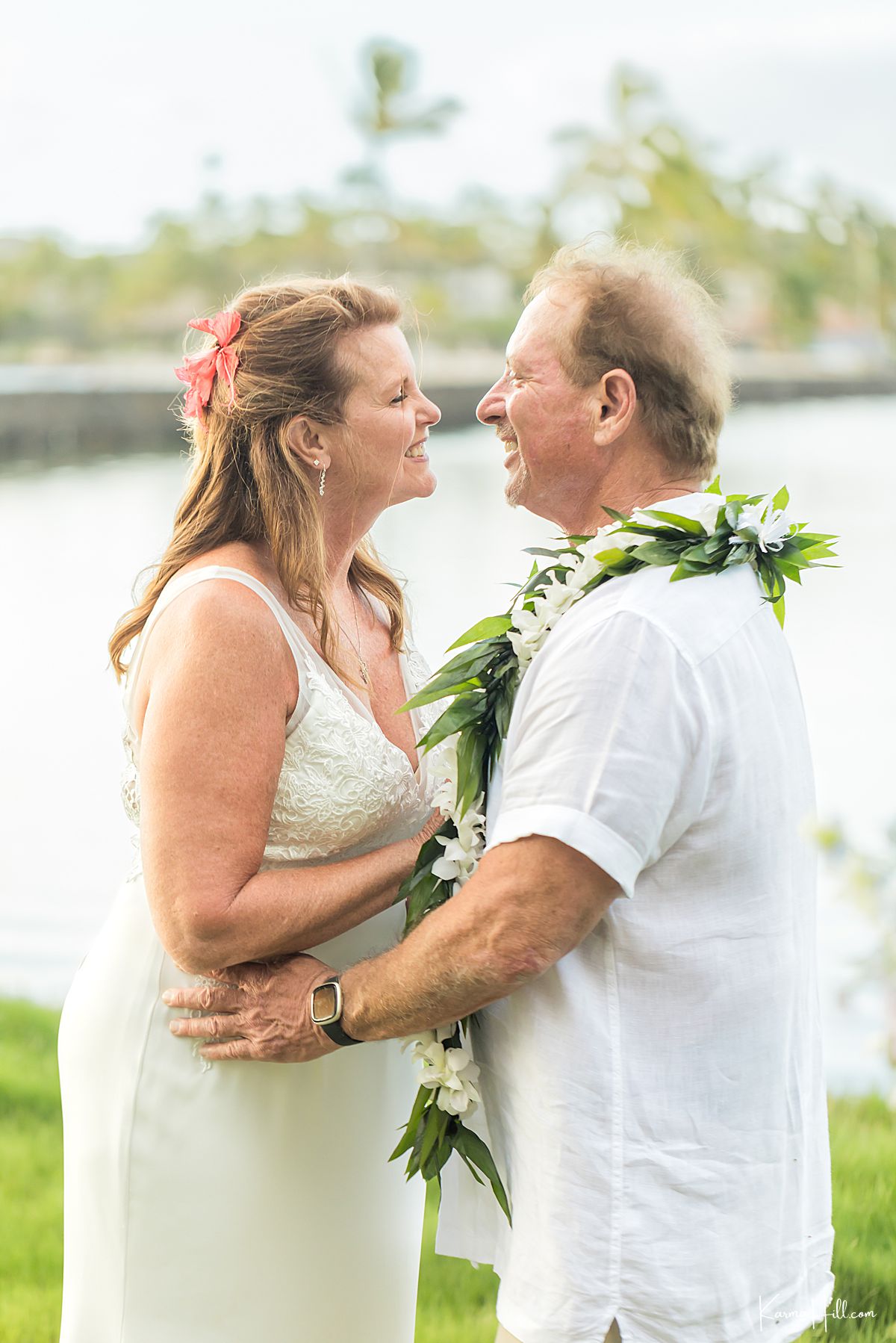 big island beach wedding 