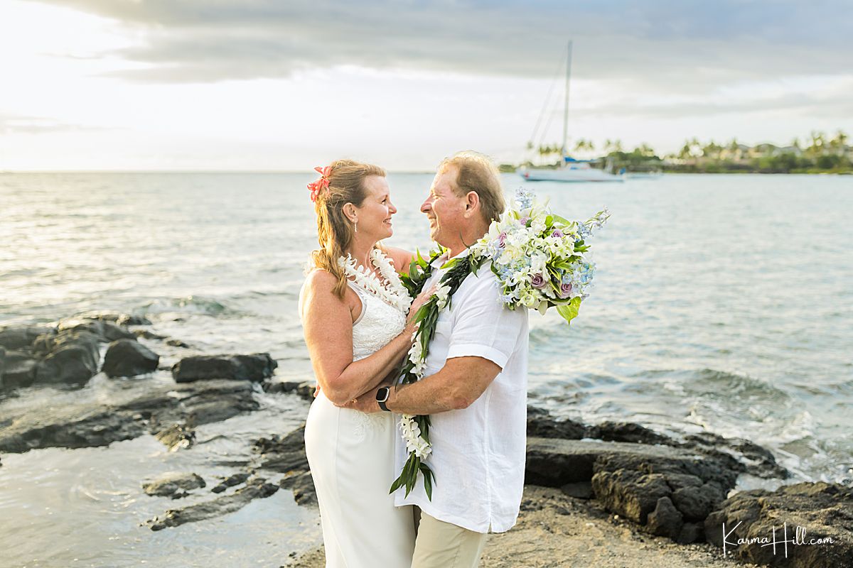 big island beach wedding 