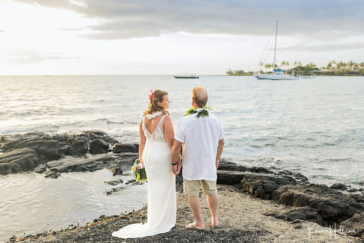 big island beach wedding 