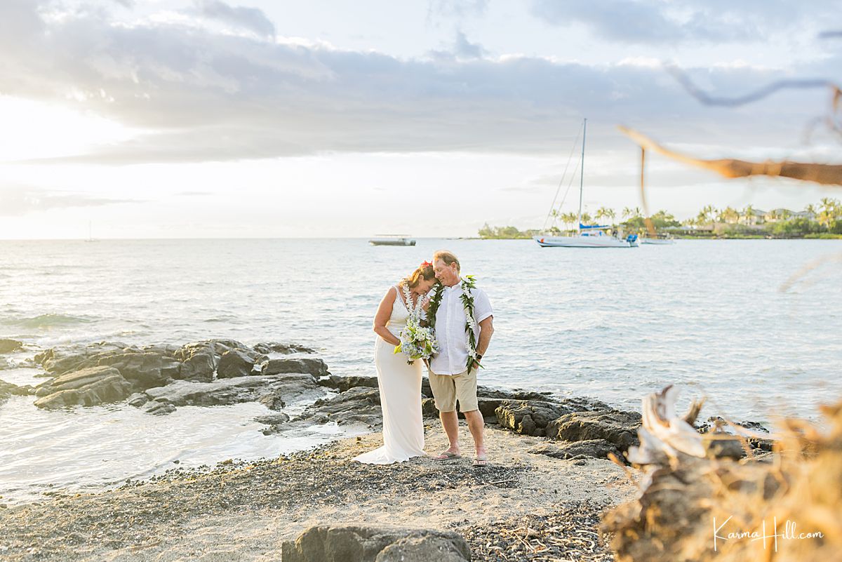 big island beach wedding 