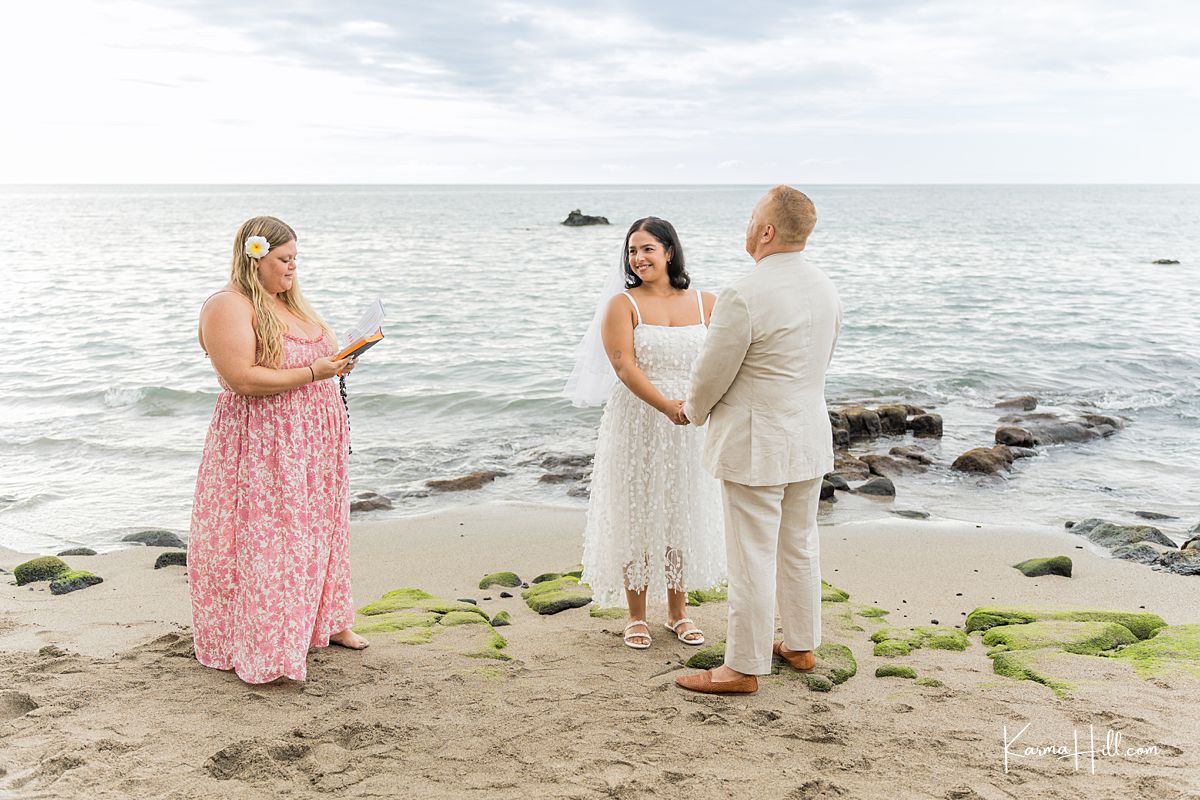 big island beach wedding 