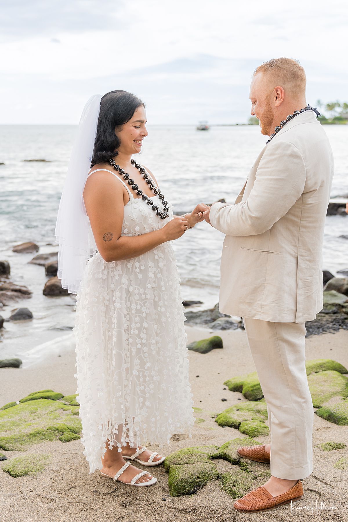 big island beach wedding 