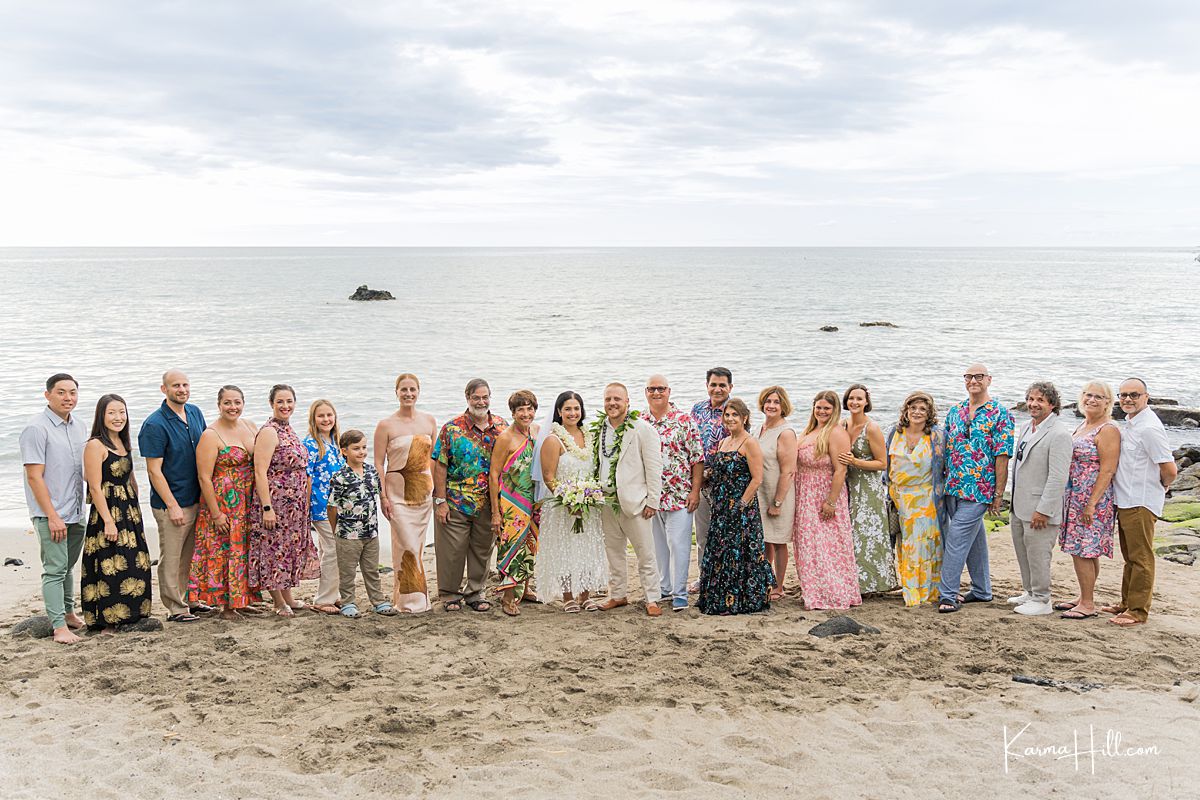 big island beach wedding 