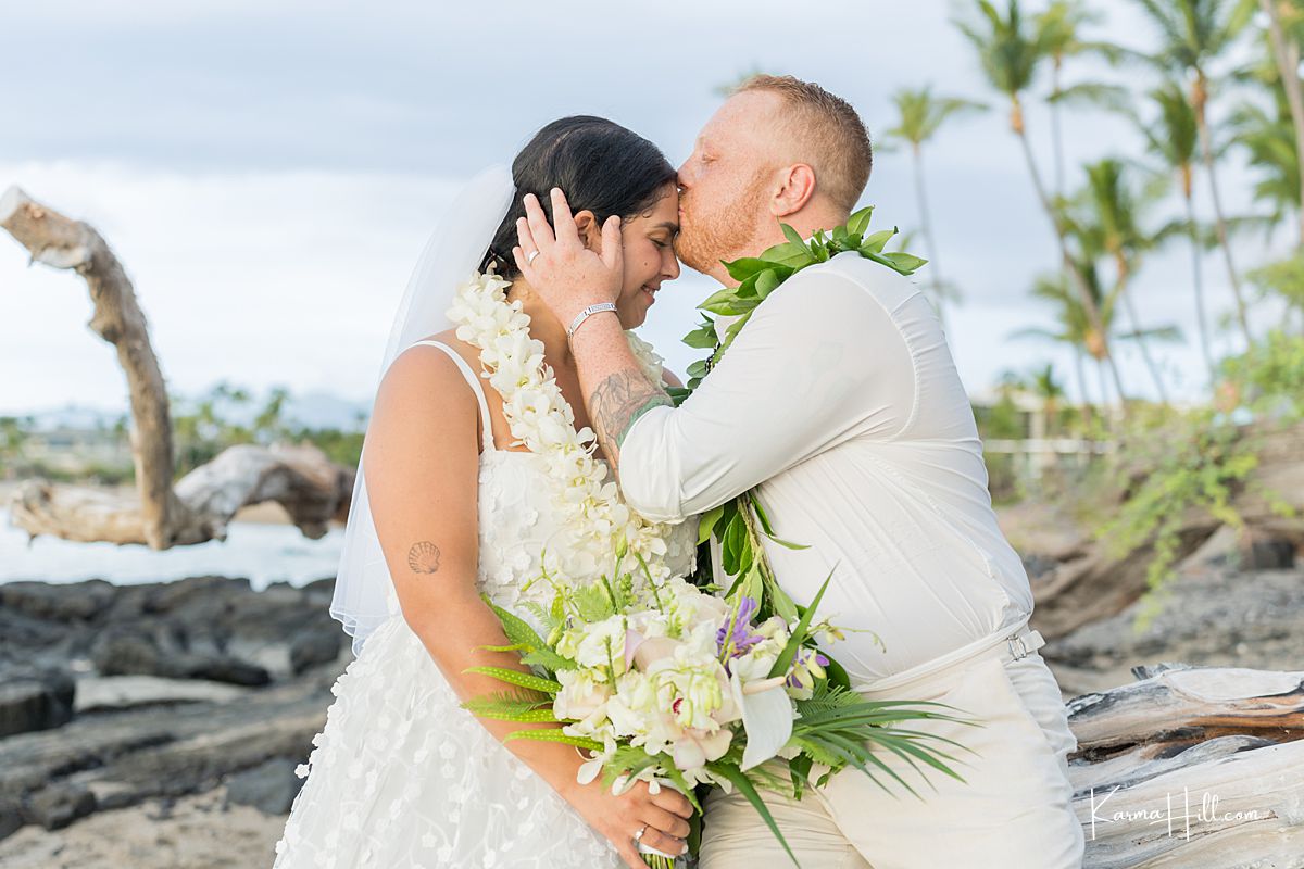 big island beach wedding 