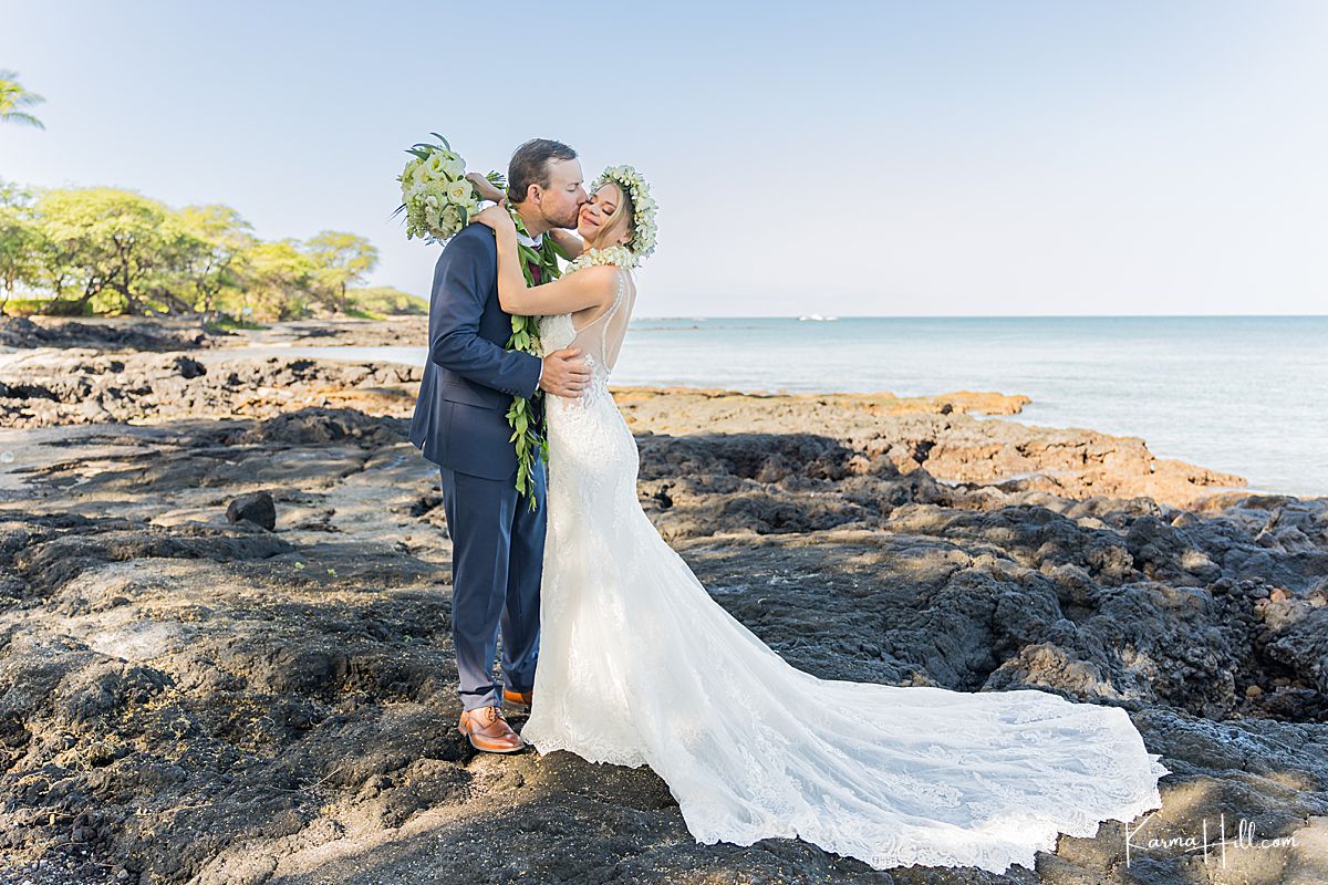 big island beach wedding 