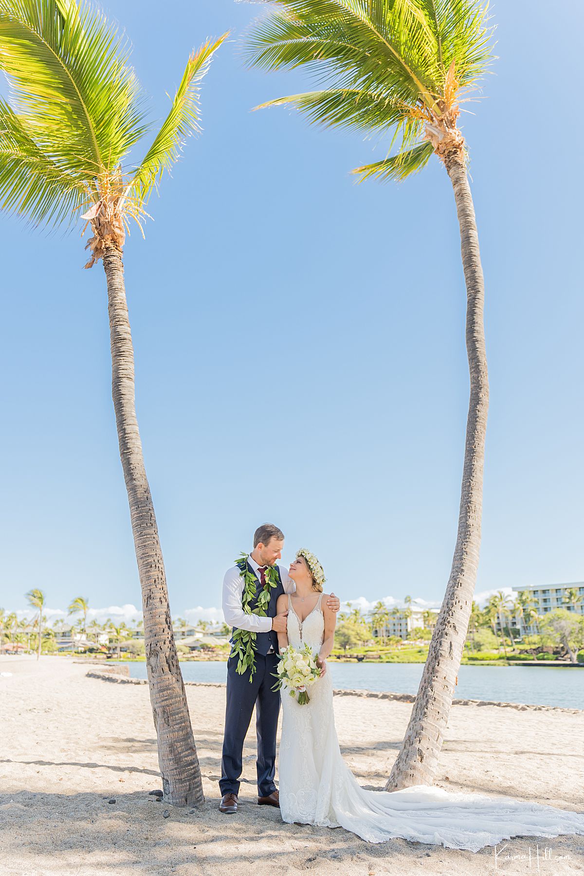 big island beach wedding 