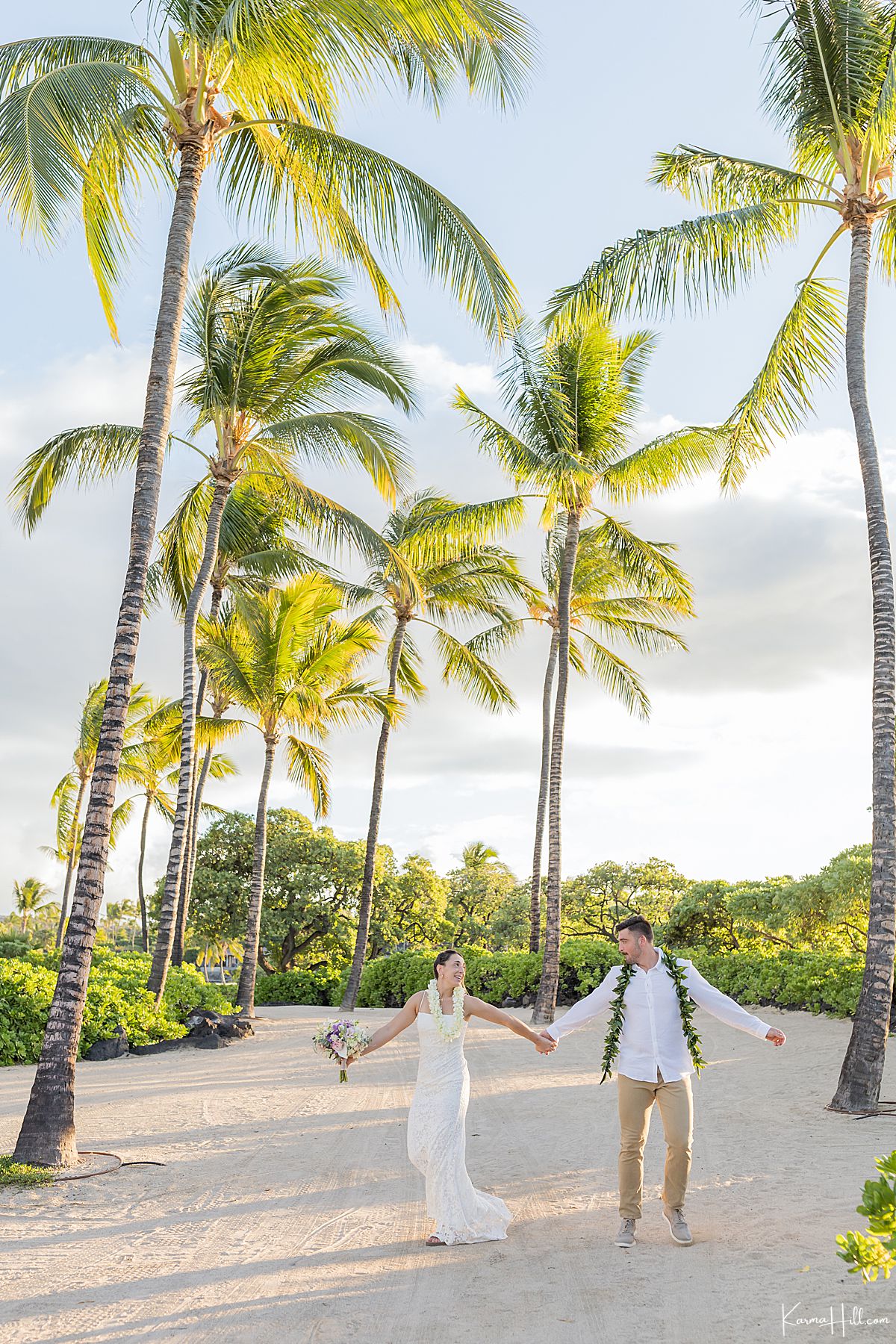 big island beach wedding 