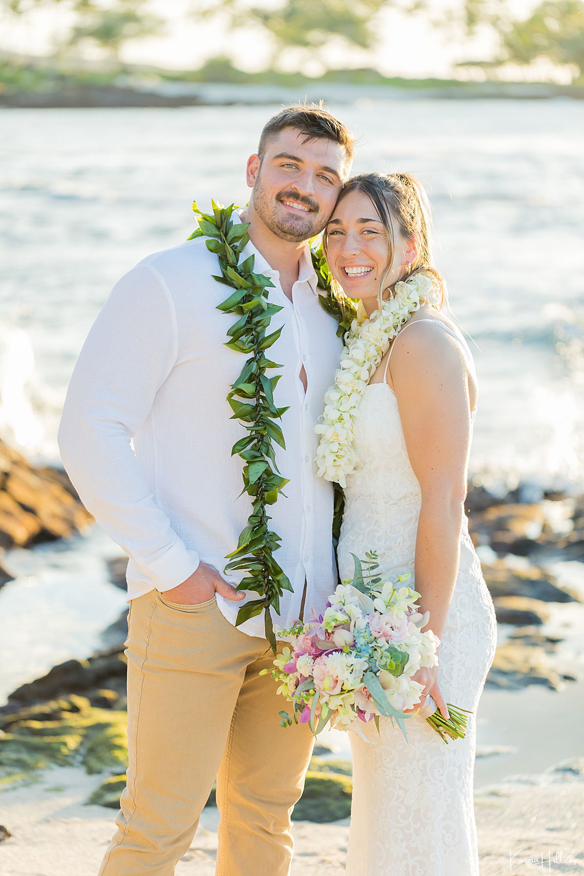 big island beach wedding 