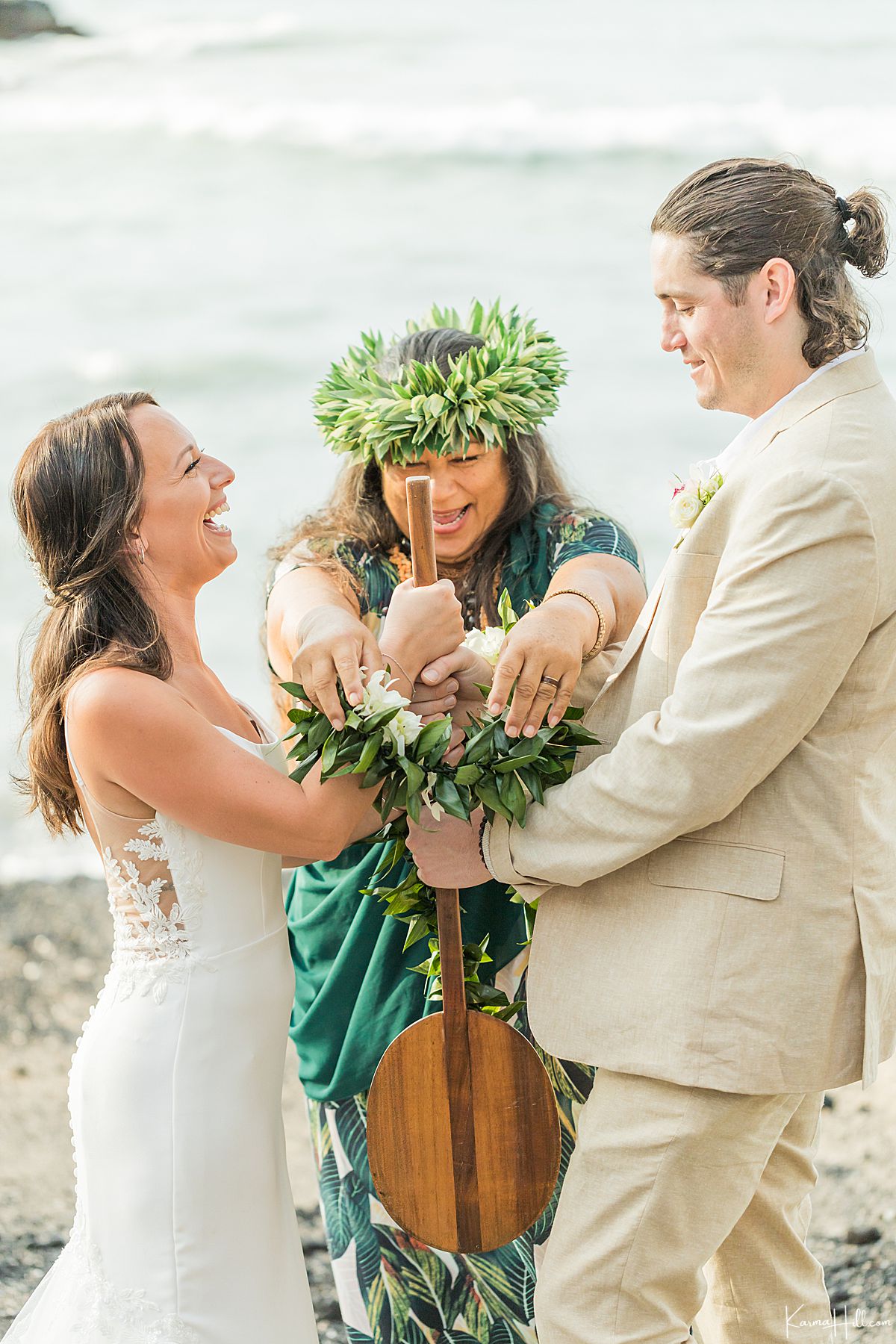  Big Island beach wedding 