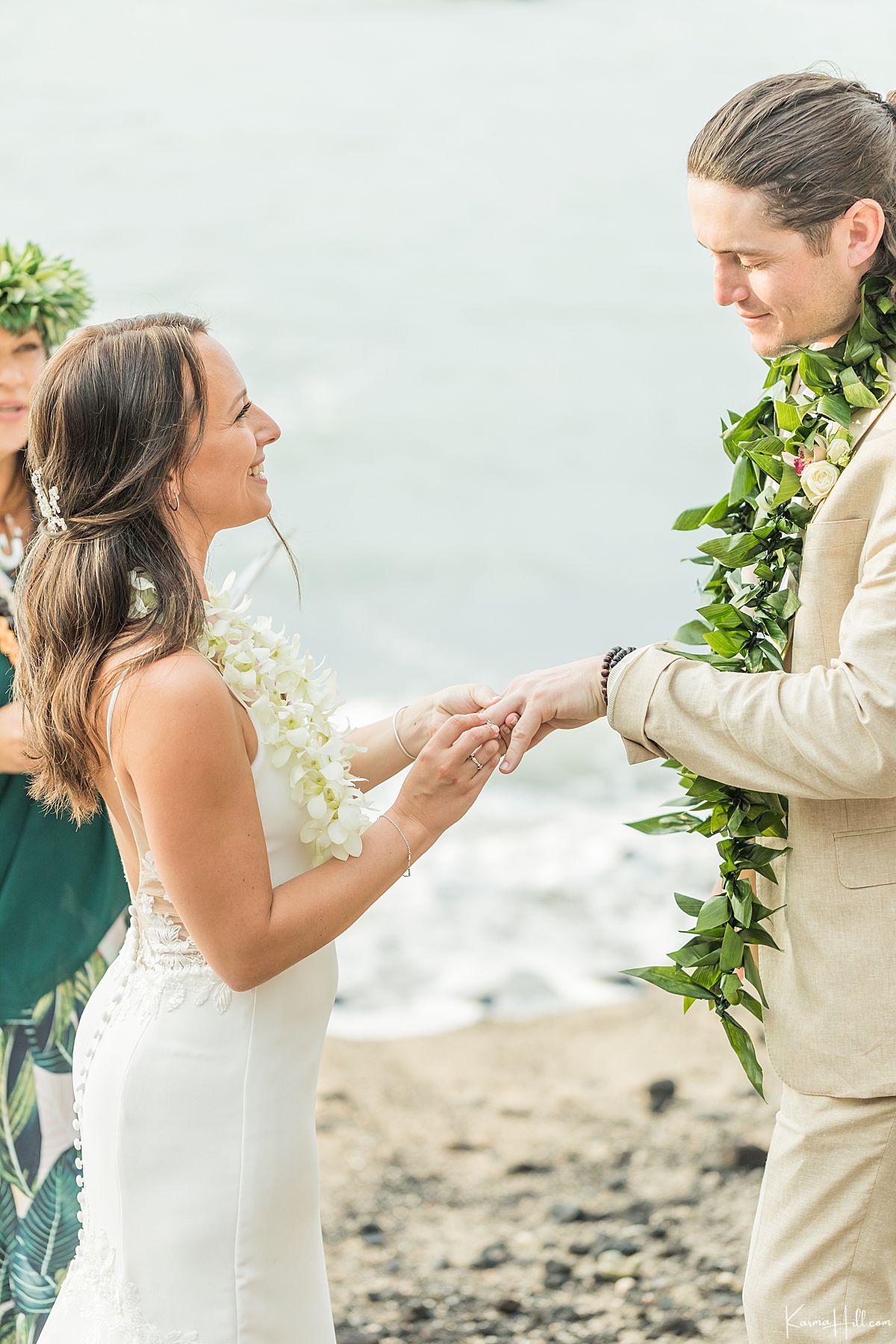  Big Island beach wedding 