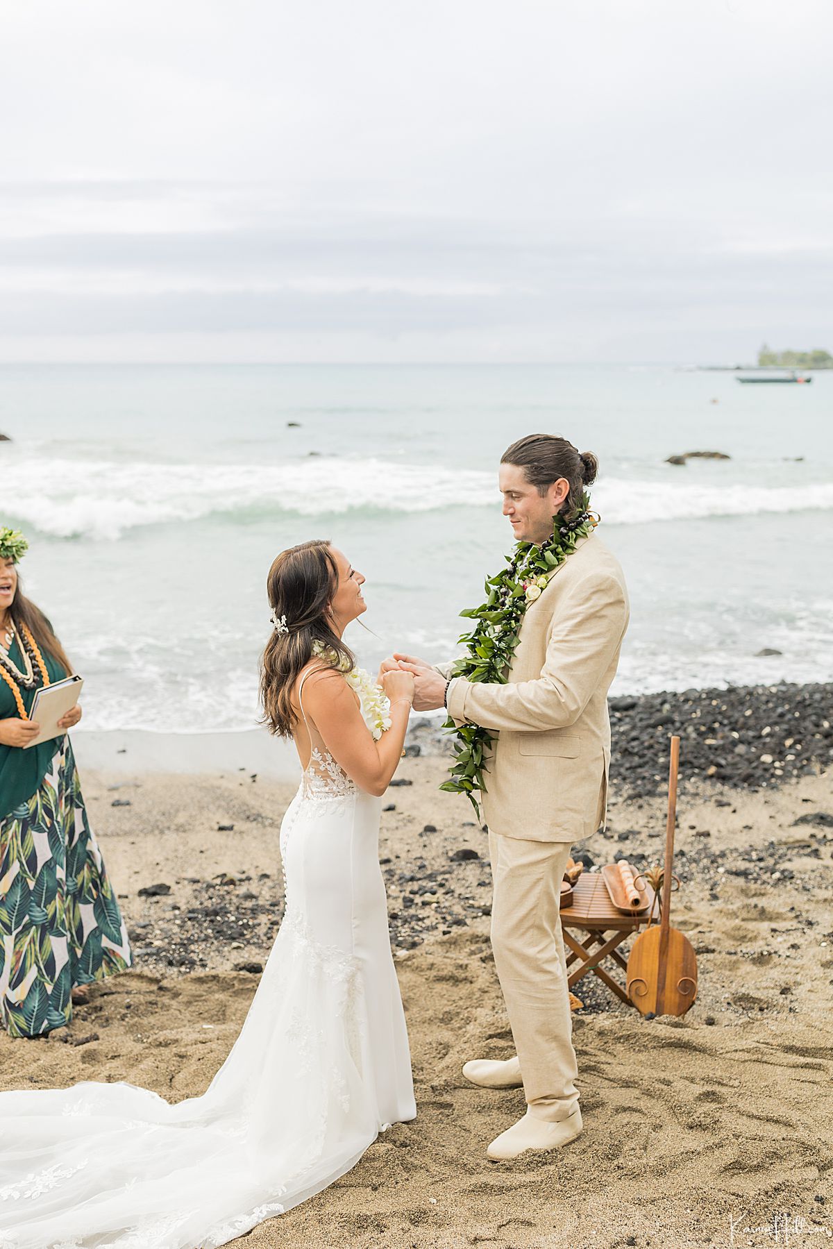  Big Island beach wedding 