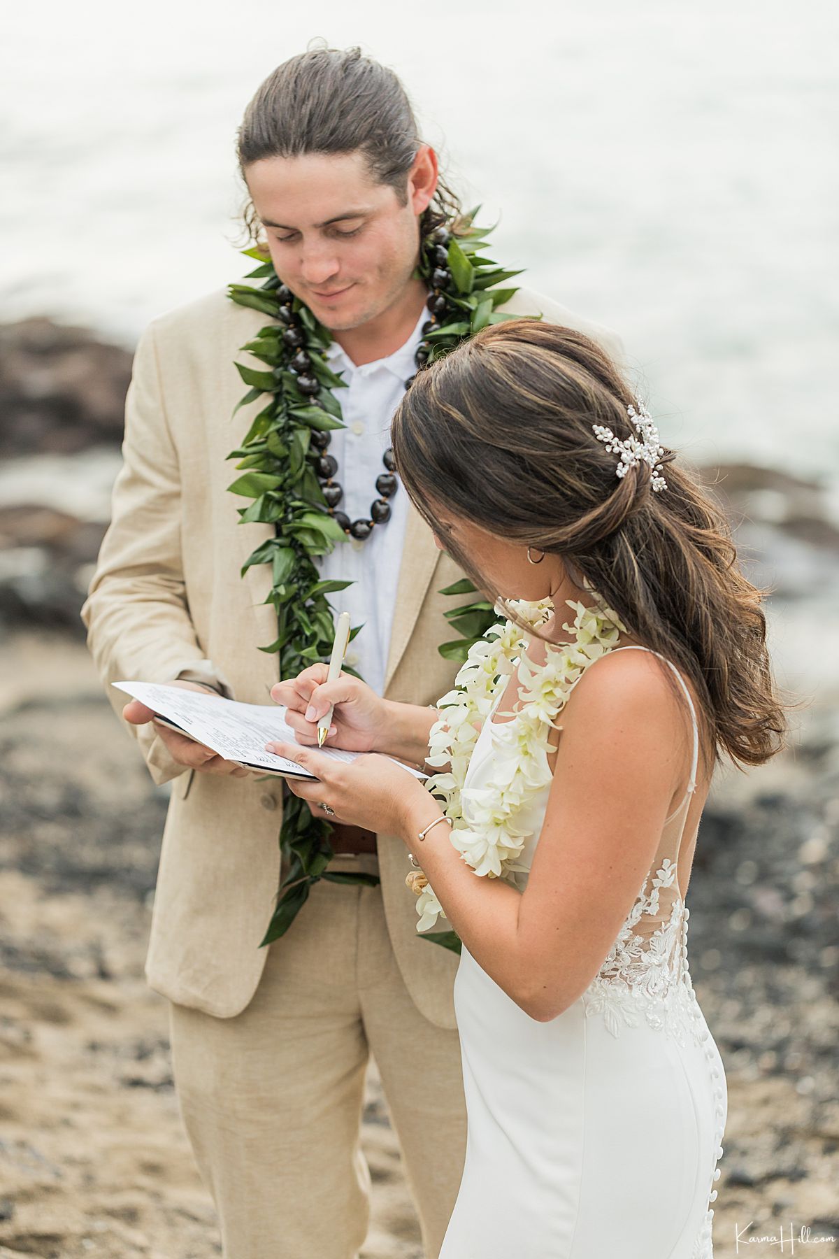  Big Island beach wedding 